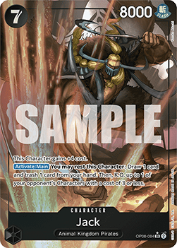 Two Legends OP08-084 Jack (Foil)