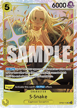 Two Legends OP08-112 S-Snake (Foil)