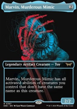 Duskmourn House of Horror 0367 Marvin, Murderous Mimic