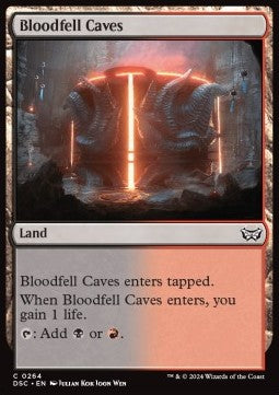 Duskmourn House of Horror Commander 0264 Bloodfell Caves