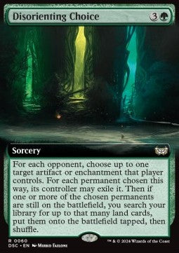 Duskmourn House of Horror Commander 0060 Disorienting Choice