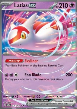 Surging Sparks 076/191 Latias ex