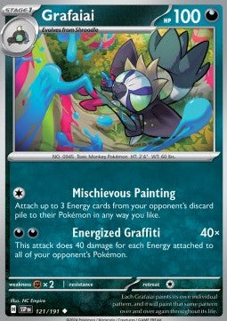 Surging Sparks 121/191 Grafaiai