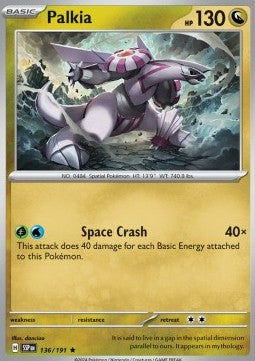 Surging Sparks 136/191 Palkia (Reverse Holo)