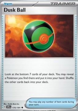 Surging Sparks 175/191 Dusk Ball
