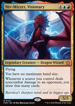 Magic the Gathering Foundations 0123 Niv-Mizzet, Visionary
