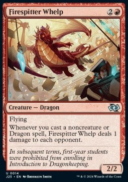 MTG Foundations Jumpstart 0014 Firespitter Whelp