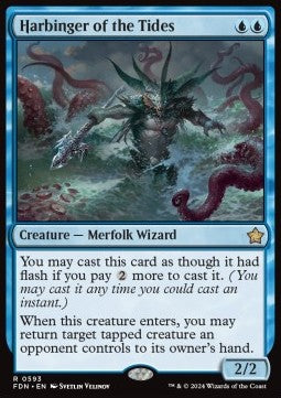 Magic the Gathering Foundations 0593 Harbinger of the Tides