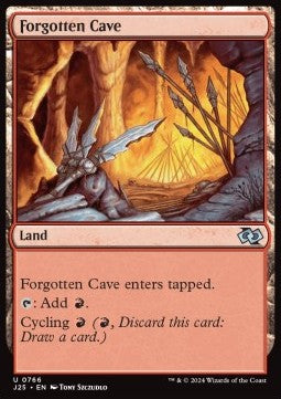 MTG Foundations Jumpstart 0766 Forgotten Cave