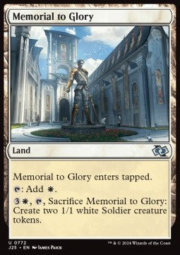 MTG Foundations Jumpstart 0772 Memorial to Glory