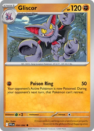 Phantasmal Flames 050/094 Gliscor