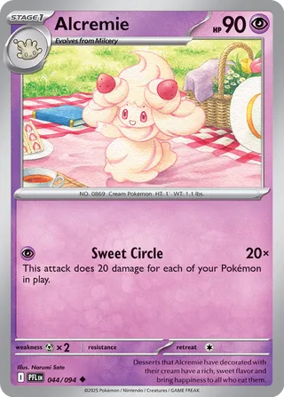 Phantasmal Flames 044/094 Alcremie