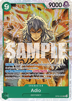 Emperors in the New World OP09-023 Adio (Foil)