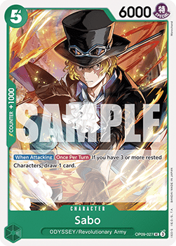 Emperors in the New World OP09-027 Sabo