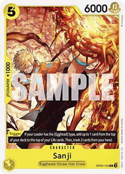 Emperors in the New World OP09-105 Sanji