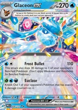 Prismatic Evolutions 026/131 Glaceon ex