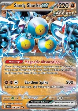 Prismatic Evolutions 056/131 Sandy Shocks ex