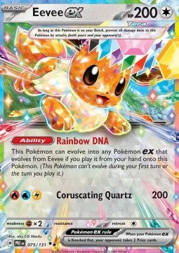 Prismatic Evolutions 075/131 Eevee ex
