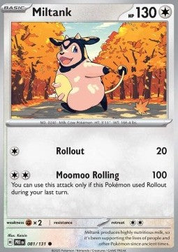 Prismatic Evolutions 081/131 Miltank