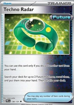 Prismatic Evolutions 130/131 Techno Radar
