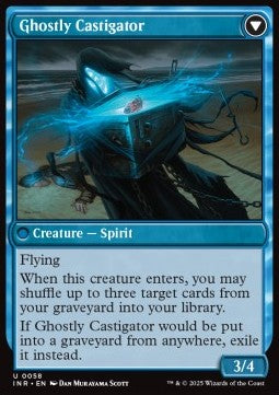 Innistrad Remastered 0058 Covetous Castaway//Ghostly Castigator