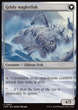 Innistrad Remastered 0067 Grizzled Angler//Grisly Anglerfish