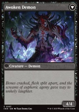 Innistrad Remastered 0107 Ecstatic Awakener//Awoken Demon