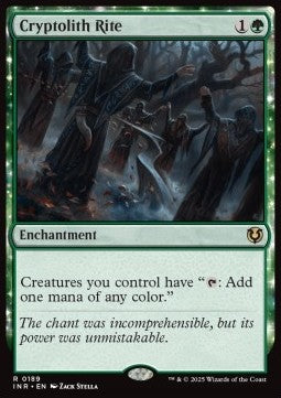 Innistrad Remastered 0189 Crytolith Rite (Foil)