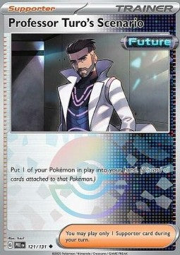 Prismatic Evolutions 121/131 Professor Turo's Scenario (Reverse Holo Pokeball)