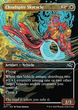Aetherdrift 0321 Cloudspire Skycycle (Foil)