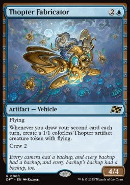 Aetherdrift 0068 Thopter Fabricator