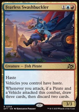 Aetherdrift 0204 Fearless Swashbuckler (Foil)