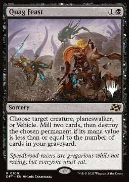 Aetherdrift 0100 Quag Feast (Silver Stamped)