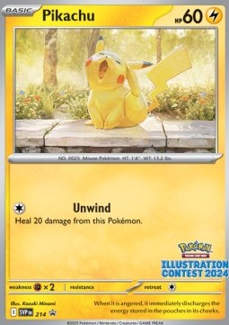Scarlet & Violet Promo SVP214 Pikachu