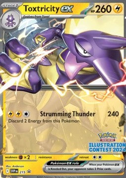 Scarlet & Violet Promo SVP215 Toxtricity ex