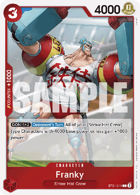 EX Gear 5 ST21-011 Franky (Foil)