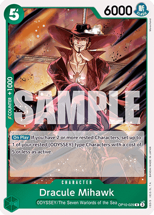 Royal Blood OP10-029 Dracule Mihawk (Foil)