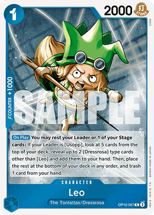 Royal Blood OP10-057 Leo (Foil)