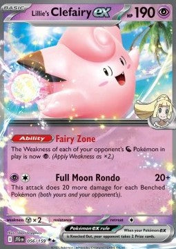 Journey Together 056/159 Lillie's Clefairy ex