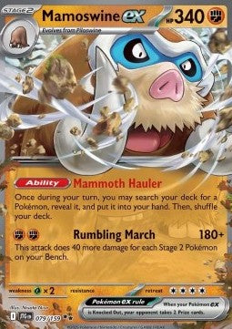 Journey Together 079/159 Mamoswine ex