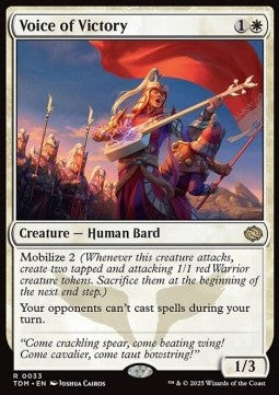 Tarkir Dragonstorm 0033 Voice of Victory