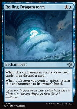 Tarkir Dragonstorm 0055 Roiling Dragonstorm