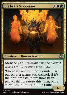 Tarkir Dragonstorm 0227 Stalwart Successor (Foil)