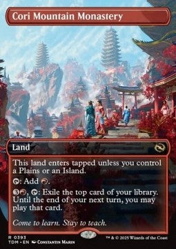Tarkir Dragonstorm 0393 Cori Mountain Monastery (Foil)