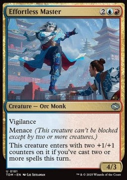 Tarkir Dragonstorm 0181 Effortless Master