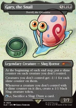 Secret Lair Drop 1929 Gary, the Snail (Toxrill, the Corrosive)