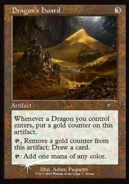 DCI Magic the Gathering Promo 0001 Dragon's Hoard (Foil)