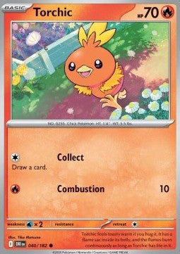 Destined Rivals 040/182 Torchic (Reverse Holo)