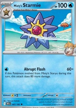 Destined Rivals 047/182 Misty's Starmie