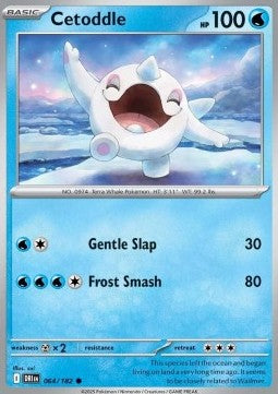 Destined Rivals 064/182 Cetoddle (Reverse Holo)